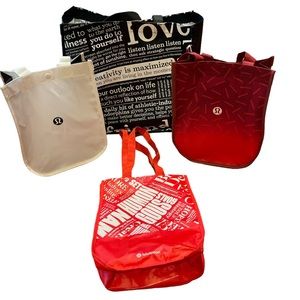 Lululemon reusable bags bundle